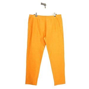 Vintage Russel Athletic Orange Nylon Spandex Pants Size XL